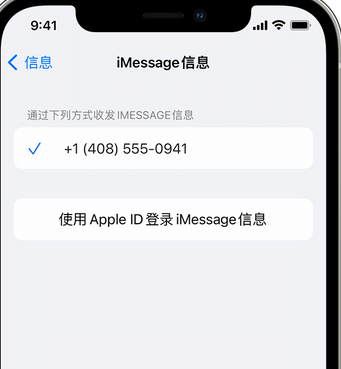 蓬莱apple维修iPhone上无法正常发送iMessage信息 