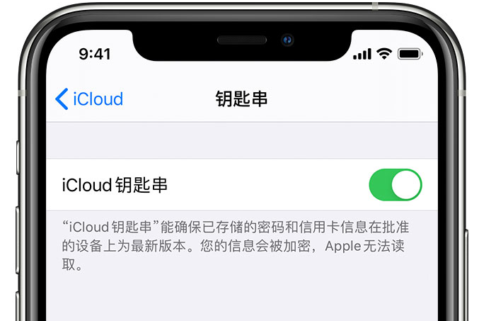 蓬莱苹果手机维修分享在 iPhone 上开启 iCloud 钥匙串之后会储存哪些信息 