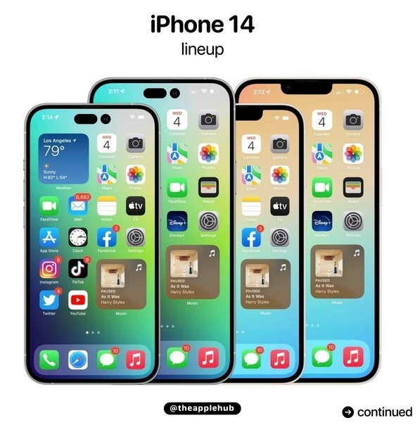 蓬莱苹果14维修分享iPhone 14全家福 